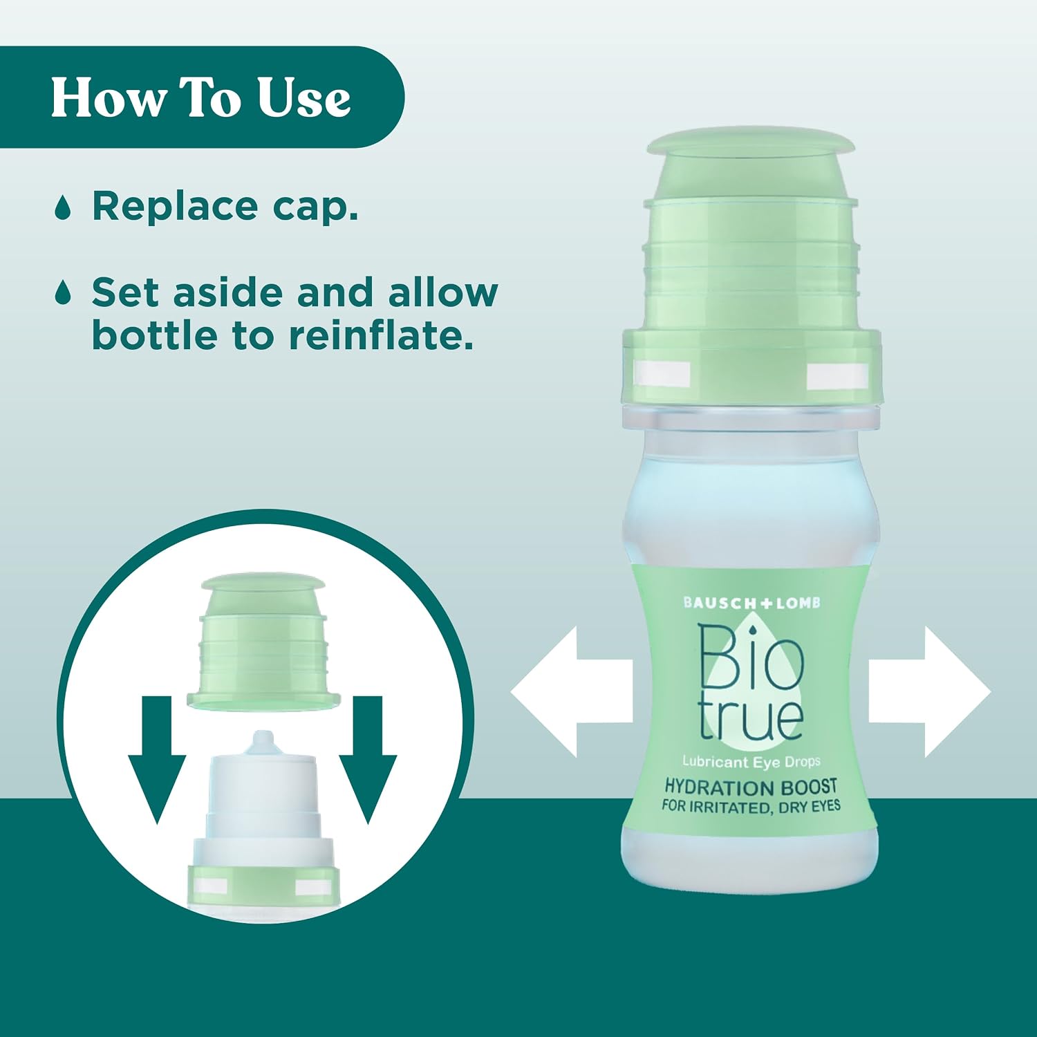 Biotrue Hydration Boost, Preservative-Free Eye Drops for Dry Eyes, Instantly Moisturizes, Rehydrates, Contact Lens Friendly, Refresh & Relieve Eye Irritation, 0.33 FL Oz (Pack of 1) - Image 5