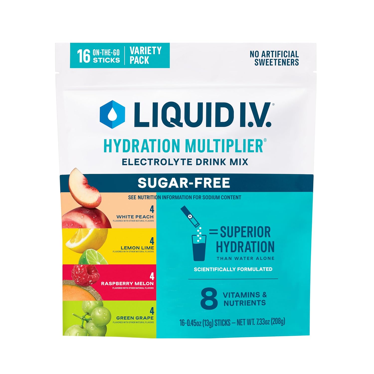 Liquid I.V. Sugar Free Hydration El...