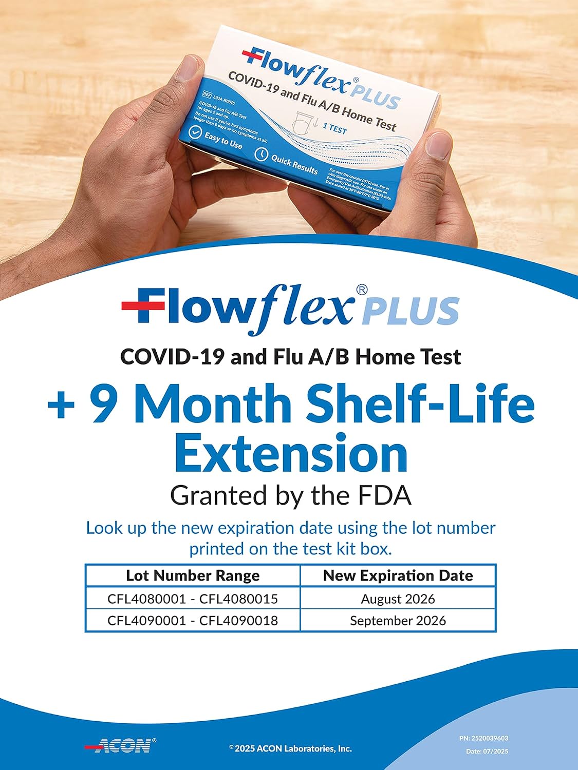COVID & Flu Home Test by Flowflex Plus, Rapid Results in 15 Minutes, Trusted OTC COVID-19 & Flu A/B Testing Kit, FSA and HSA Eligible, Easy to Use & No Discomfort, 1 Pack 5 Tests - Image 9