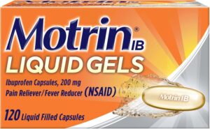 Motrin IB Liquid Gels, 200mg Ibupro...