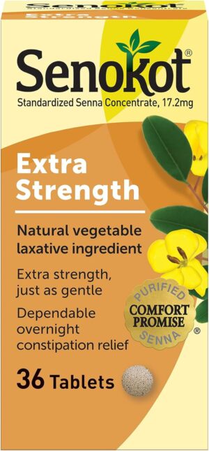 Senokot Extra Strength Senna Laxati...