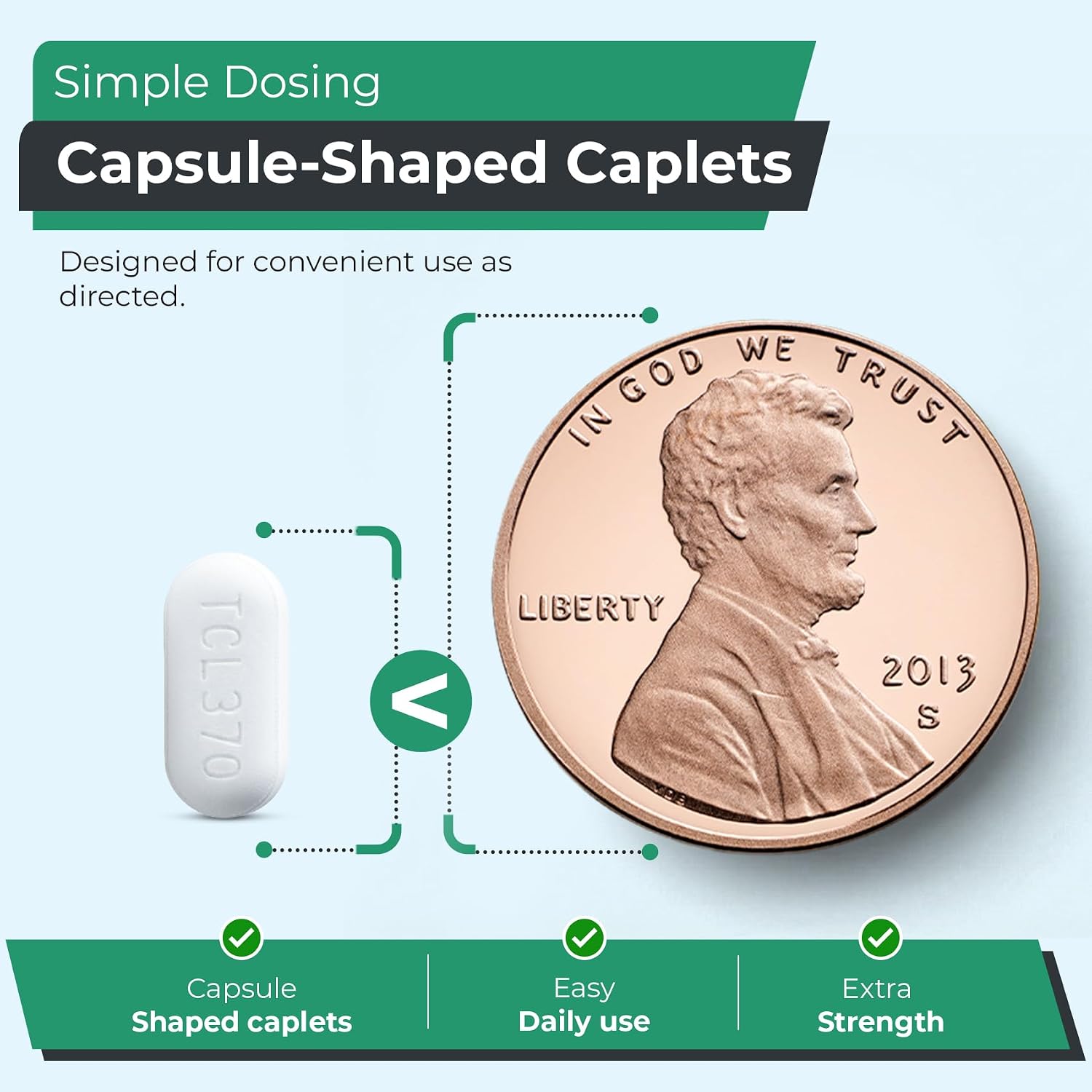 TIME-Cap Labs Acetaminophen 250mg/Aspirin 250mg/Caffeine 65mg, 200 Caplets | Extra Strength Pain Reliever & Fever Reducer | Helps Relieve Headache, Backache, Muscle Pain, Arthritis & Menstrual Cramps - Image 3
