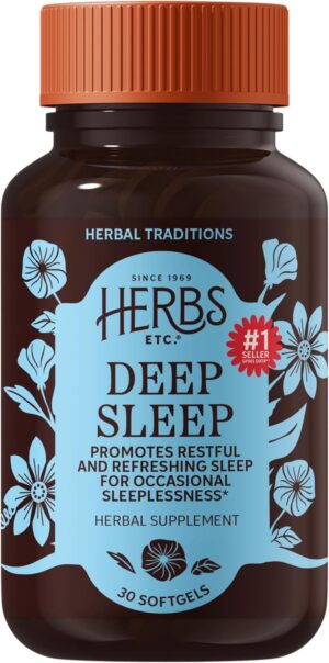 Herbs Etc. Deep Sleep Softgels R...