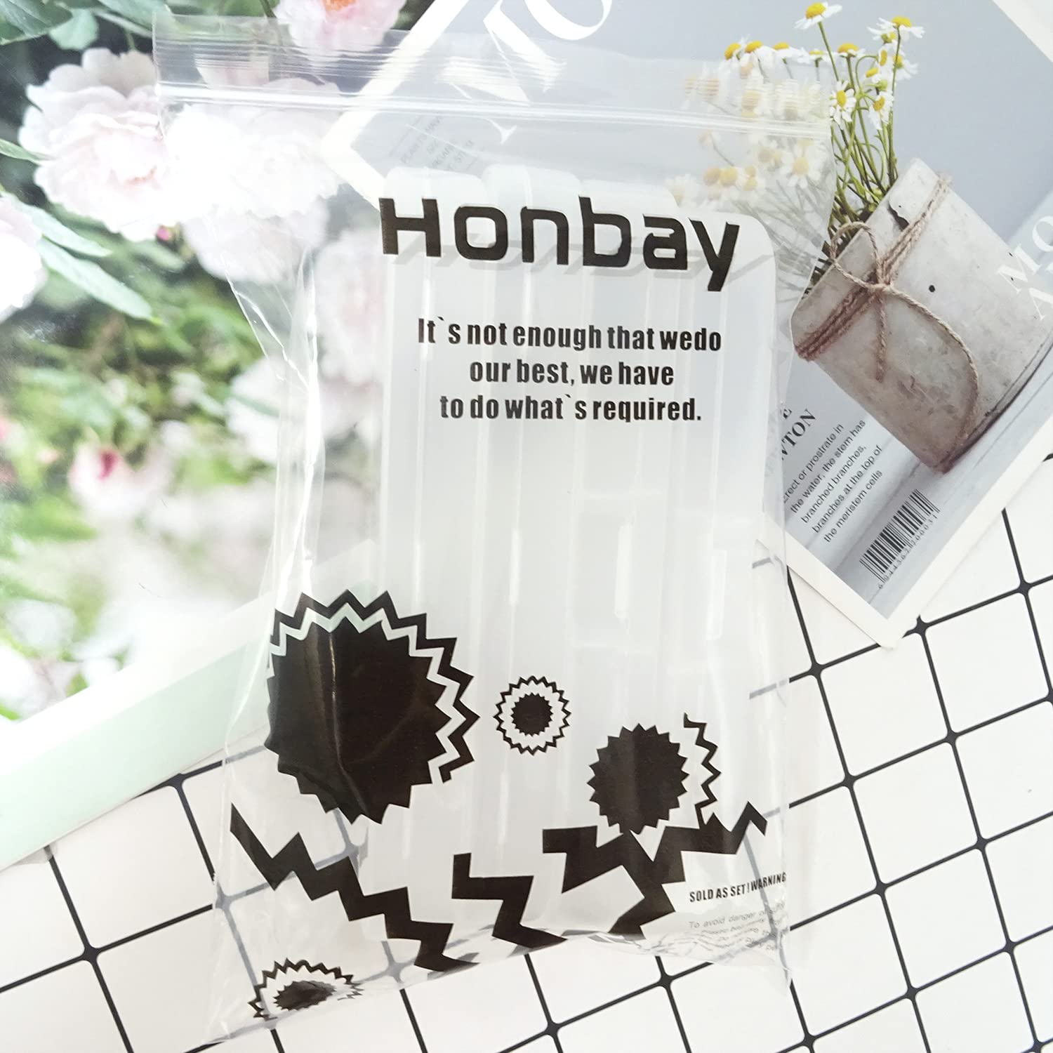 Honbay 4PCS Plastic Digital Thermometer Storage Case Containers Acne Needle Storage Box Pencil Case for Home (7 Inch) - Image 7