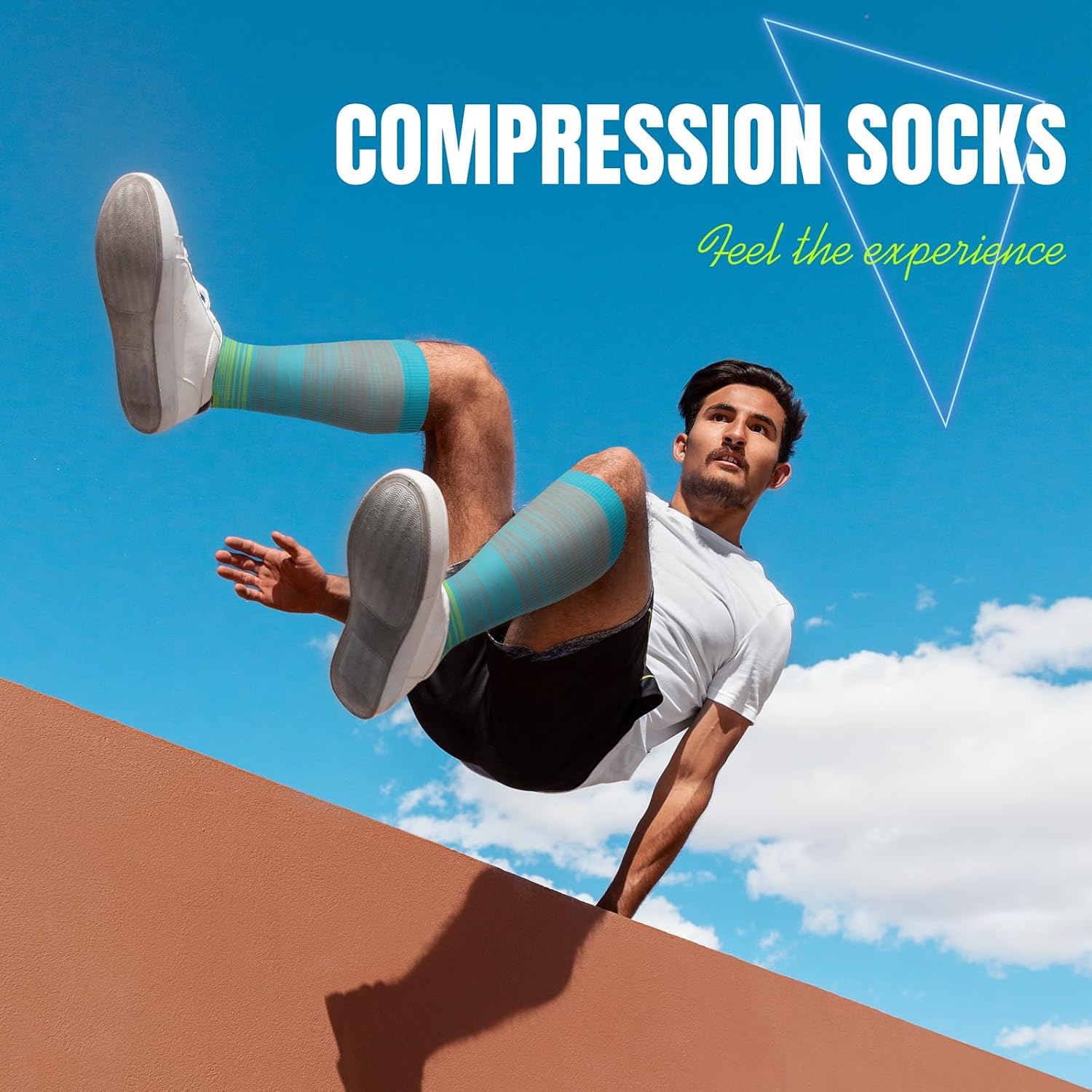 Open Toe Compression Socks for Women & Men | 3pairs,20-30mmHg Toeless Sock Knee High Support Stockings for Circulation Support Nurses Travel - Image 2