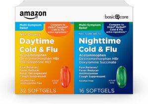 Amazon Basic Care Cold and Flu Reli...
