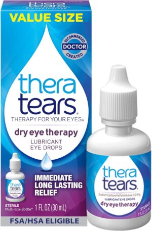 TheraTears Dry Eye Drops, Lubricati...