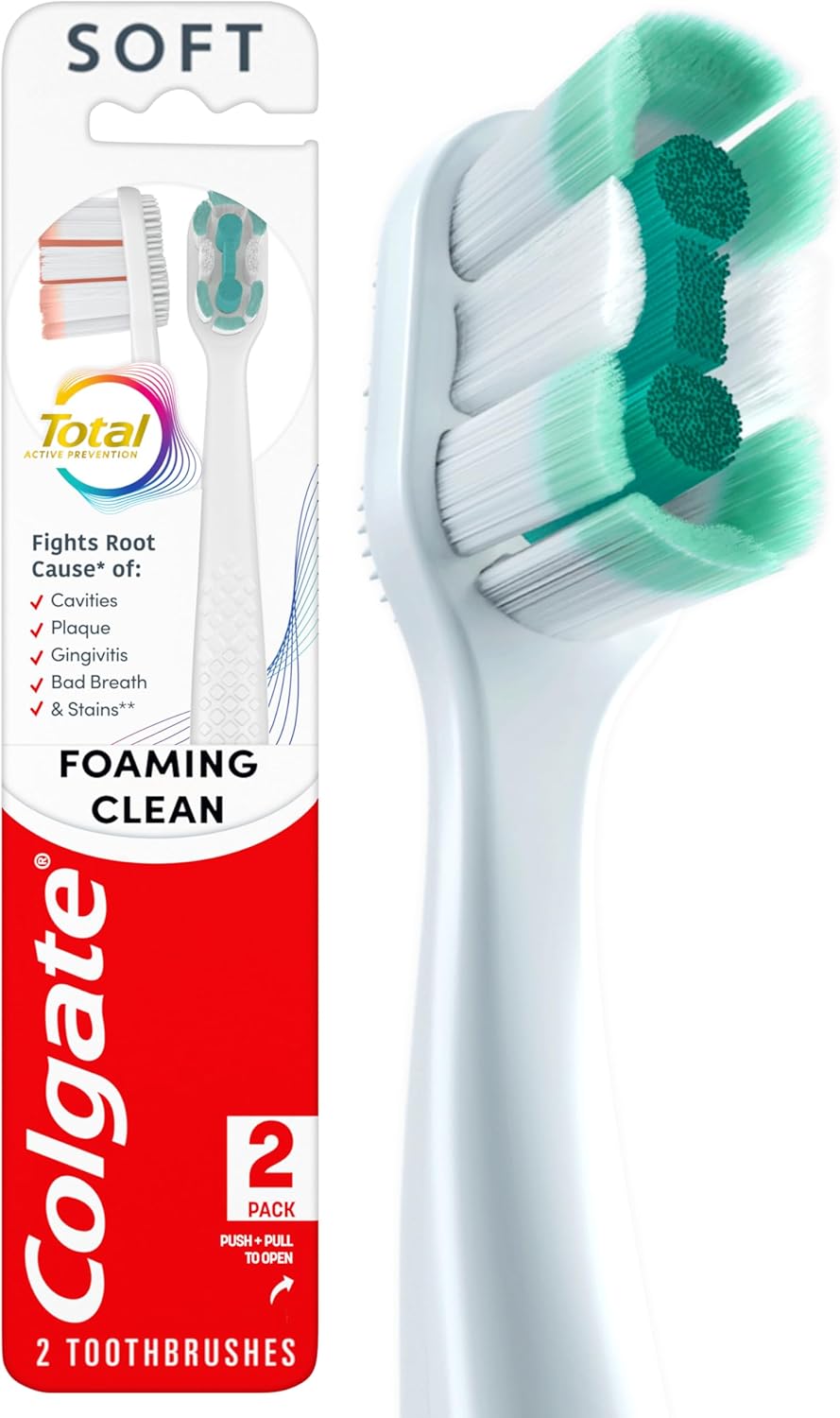 Colgate Total Foaming Clean Toothbr...