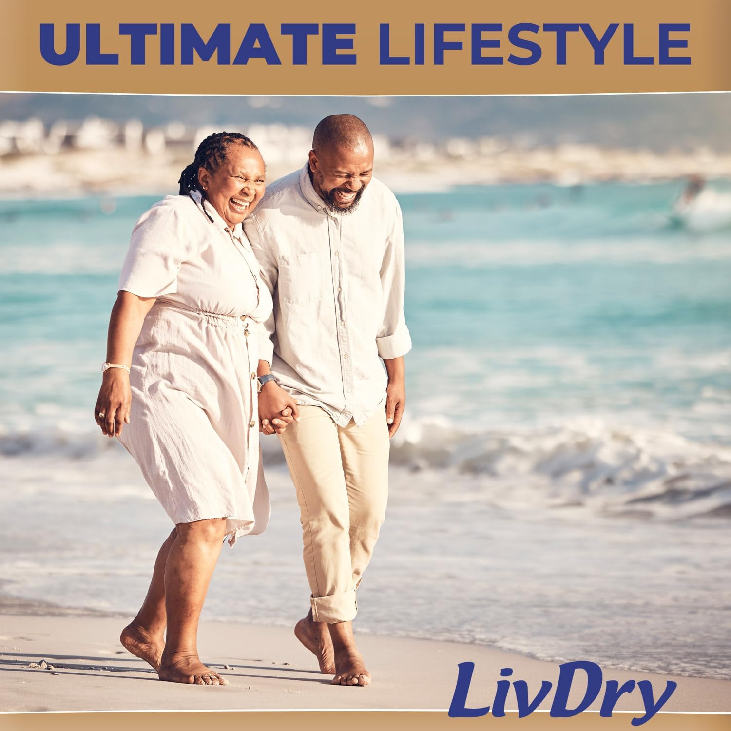 LivDry Ultimate XL Adult Incontinence Underwear, Max Absorbent Adult Diapers with Leak Protection, X-Large, 12-Pack - Image 6