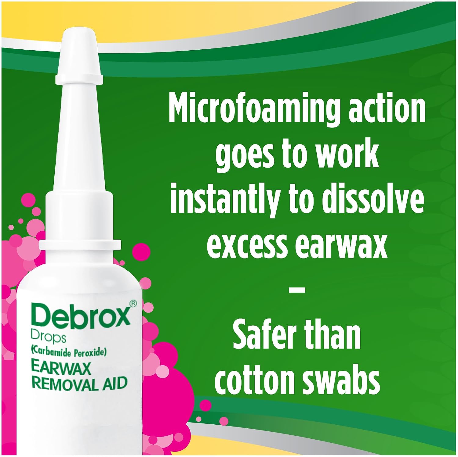Debrox Earwax Removal Aid, 0.5 oz Earwax Removal Drops | 6.5% Carbamide Peroxide, Safe and Gentle Ear Wax Remover, Excessive Ear Wax Buildup, Ear Care for Adults and Kids 12+ - Image 4