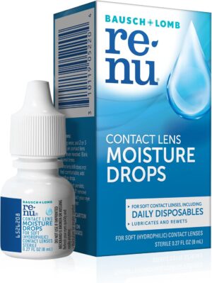 Renu Lubricant Eye Drops, Rewetting...