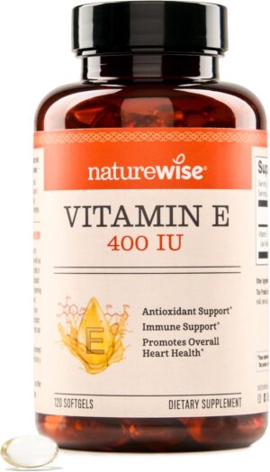 NatureWise Vitamin E 400 IU Softgel...