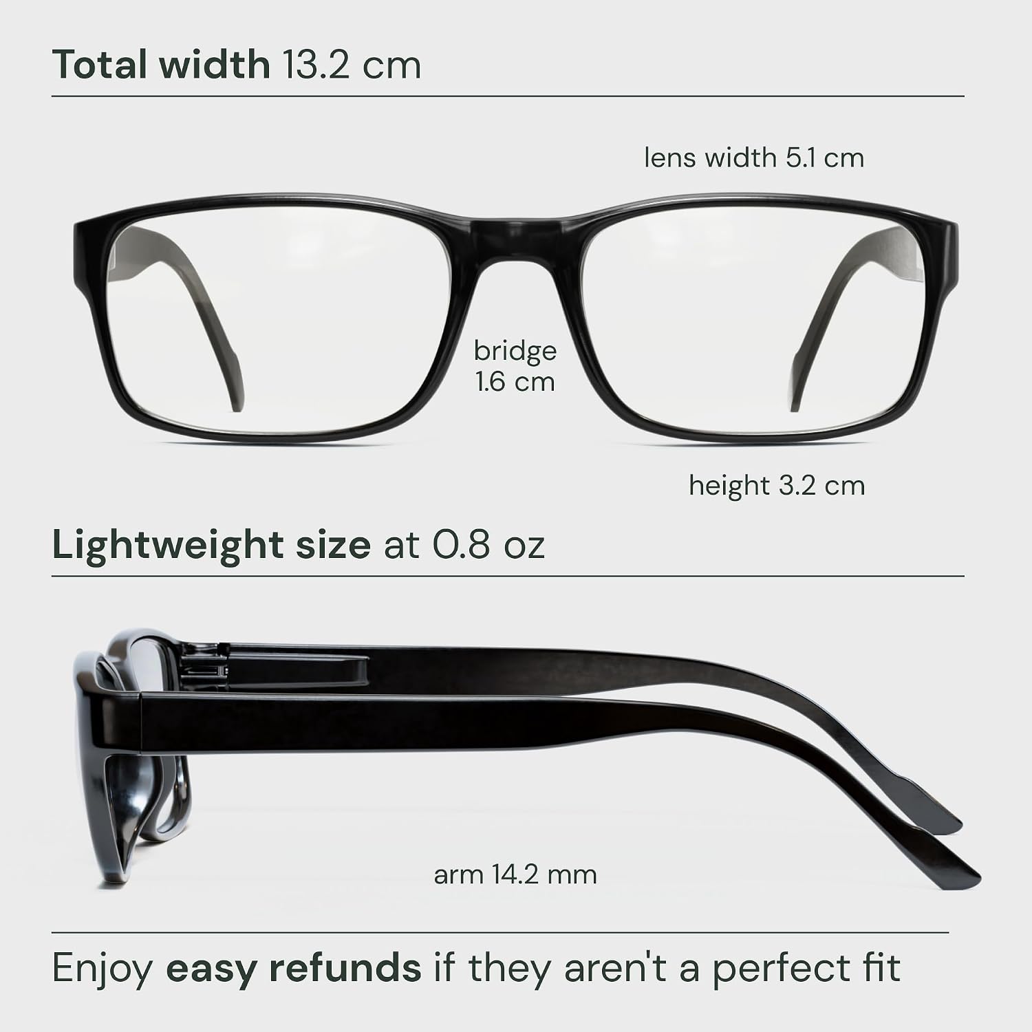 Gaoye Reading Glasses Men/Women, Eyeglasses, Blue Light Readers for Men/Women, Computer Eye Glasses, Cheaters - Image 6