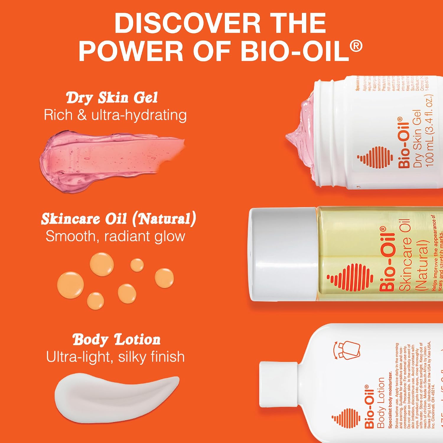 Bio-Oil Fragrance-Free Body Oil Serum for Scars & Stretch Marks, 4.2 fl oz | Dry Skin Moisturizer, Rosehip & Chamomile Oils, Scar Treatment, Stretch Mark Oil, Sensitive Skin Safe, Face and Body - Image 7