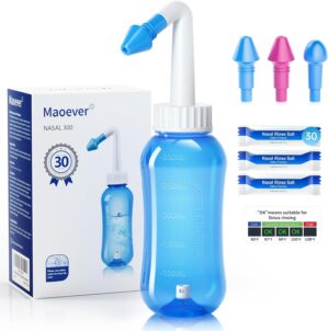 MAOEVER Neti Pot Sinus Rinse Bottle...
