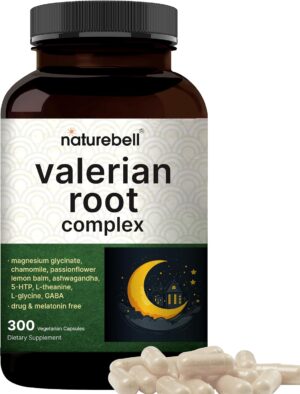 NatureBell Valerian Root for Sleep,...