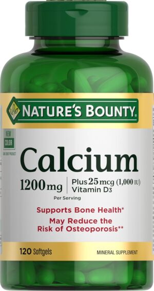 Nature’s Bounty Calcium 1200m...