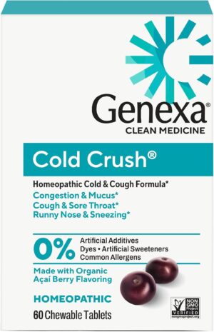 Genexa Cold Crush, Drug Free &...