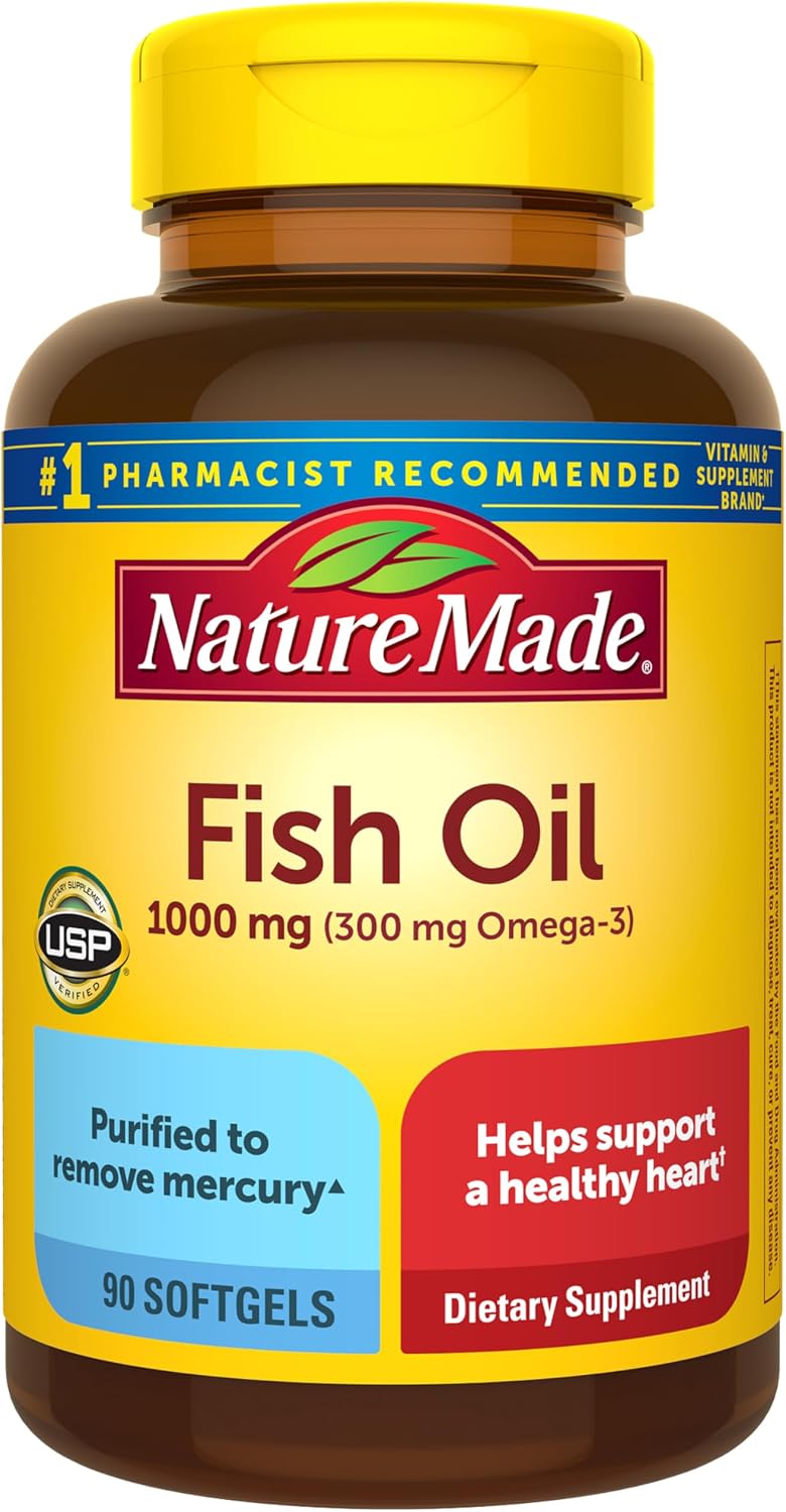 Nature Made Fish Oil Omega 3 Supple...