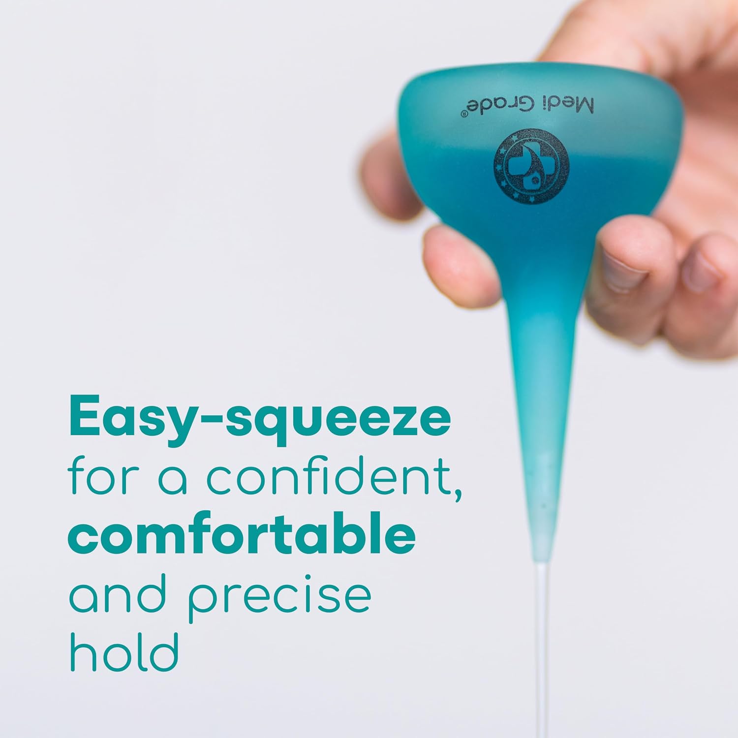 Medi Grade Ear Wax Removal Bulb Syringe 2.54 fl oz, Ear Cleaner Irrigation | Easy-squeeze ear syringe 75ml with quad stream tip, gentle ear cleaning tool for adults and kids, safe ear flushing at home - Image 8
