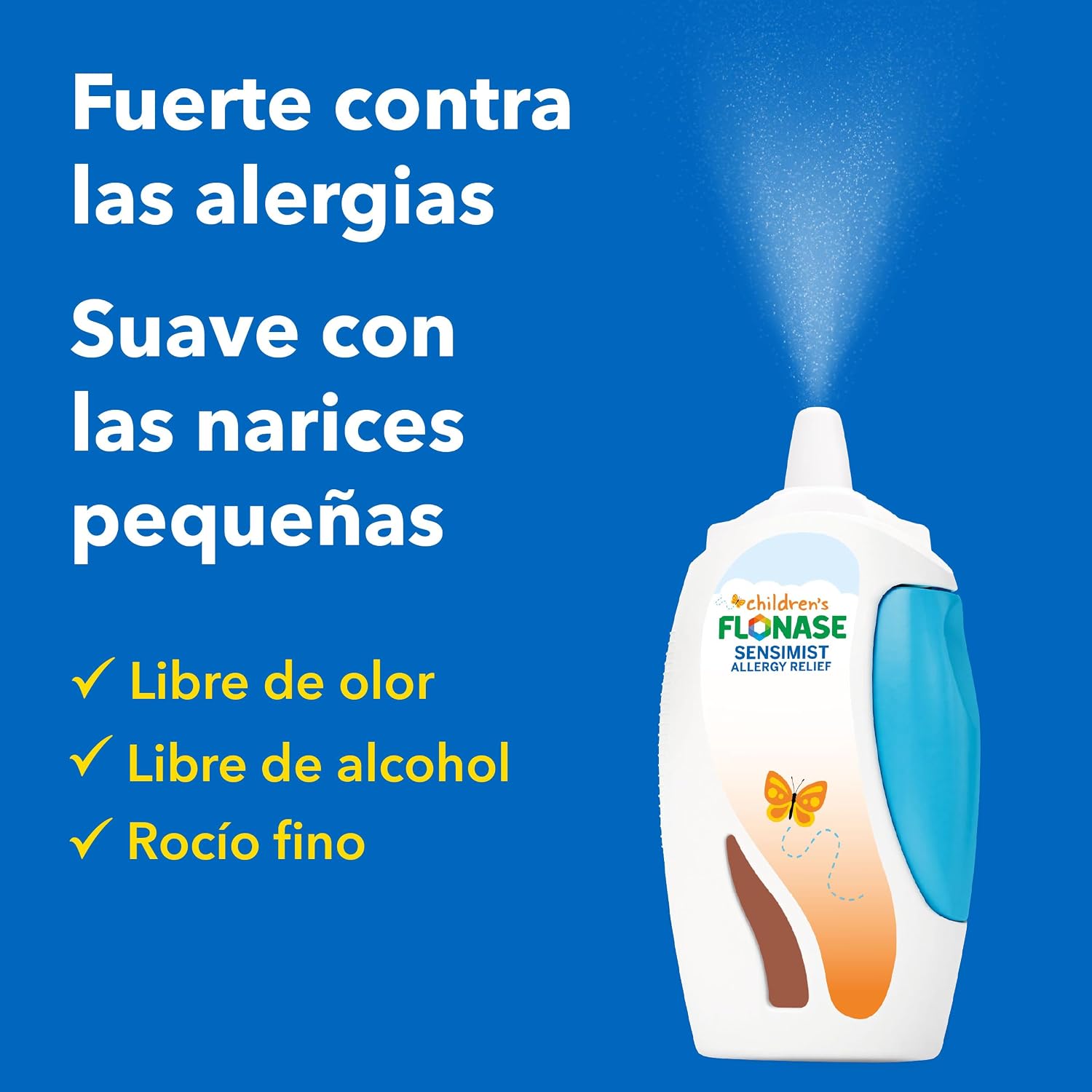 Flonase Children's Sensimist Allergy Relief Spray, 60 Sprays | Fluticasone Propionate Nasal Spray, Multi-Symptom Relief, 24-Hour Non-Drowsy Allergy Relief, Full Prescription Strength - Image 19