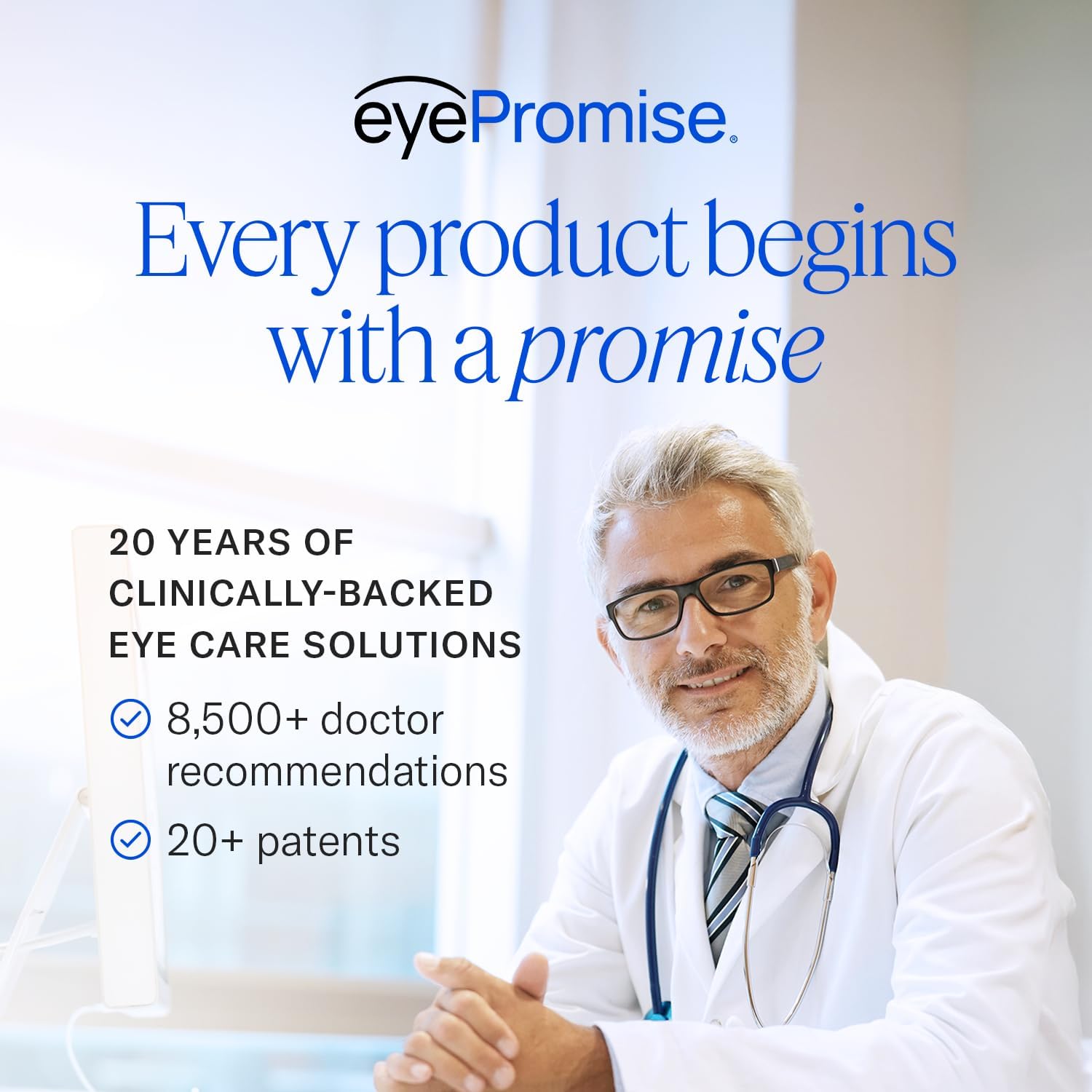 EyePromise EZ Tears Eye Vitamin - 60 Softgels, 30-Day Supply | Eye Supplements for Occasional Dryness & Irritation with Omega 3, Primrose Oil & Turmeric Root Extract (Packaging May Vary) - Image 7