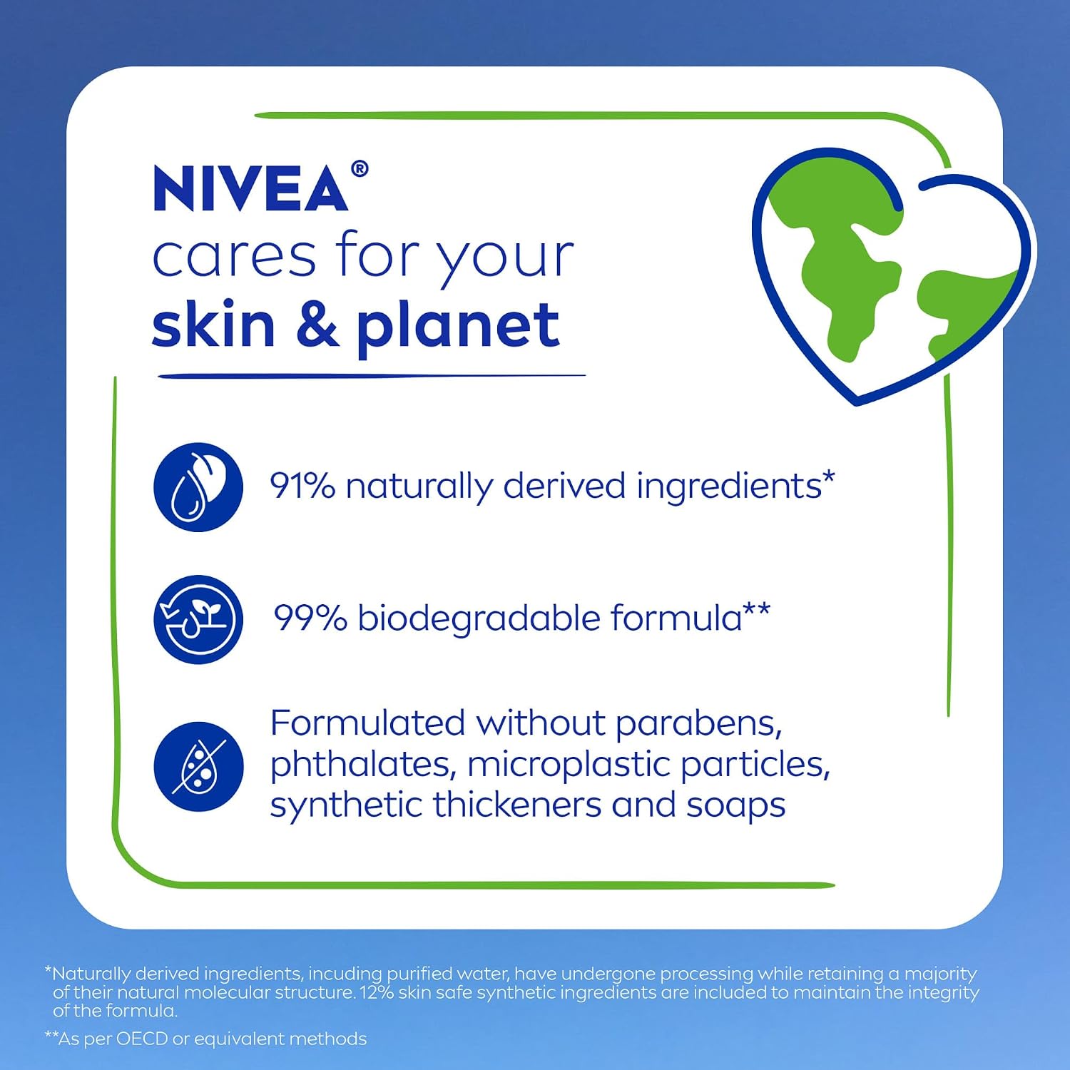 NIVEA Refreshing White Peach and Jasmine Body Wash, Multipack, 3 x 20 FL OZ | Scented Body Wash for Women with Nourishing Serum, Enriched with Provitamin B5 and Vitamin E, Paraben Free - Image 9