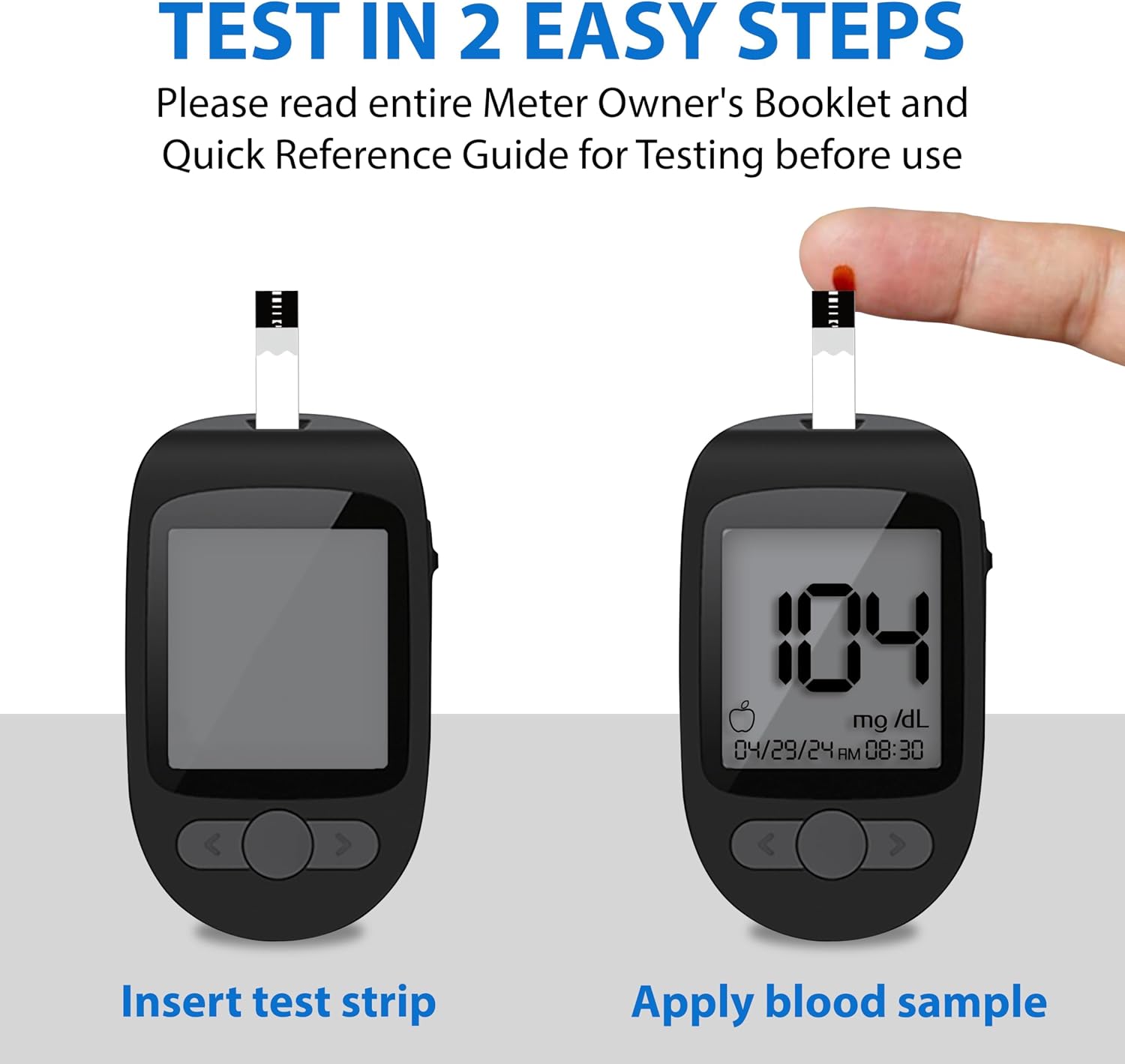 TRUENESS Blood Glucose Test Strips, 50 Count | Blood Glucose Test Strips Compatible with TRUENESS Family of Self Monitoring Blood Glucose Meters, Fast 5 Second Results - Image 5