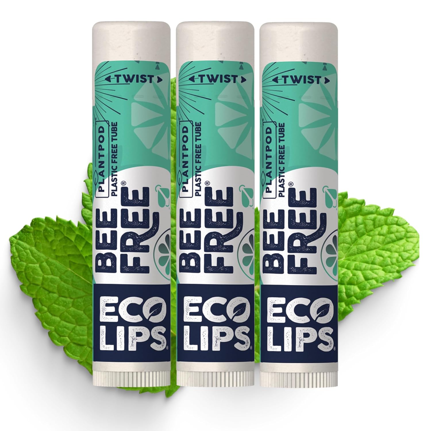 Eco Lips Bee Free Sweet Mint Vegan ...
