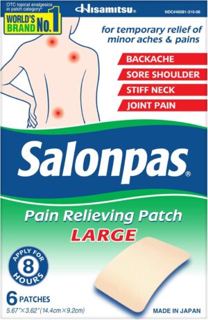 Salonpas Pain Relieving Patch, Larg...