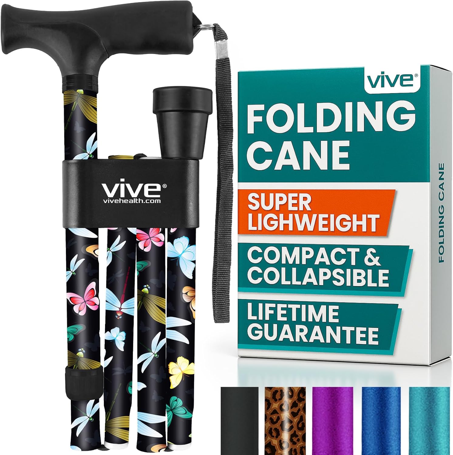 Vive Folding Cane – Foldable ...