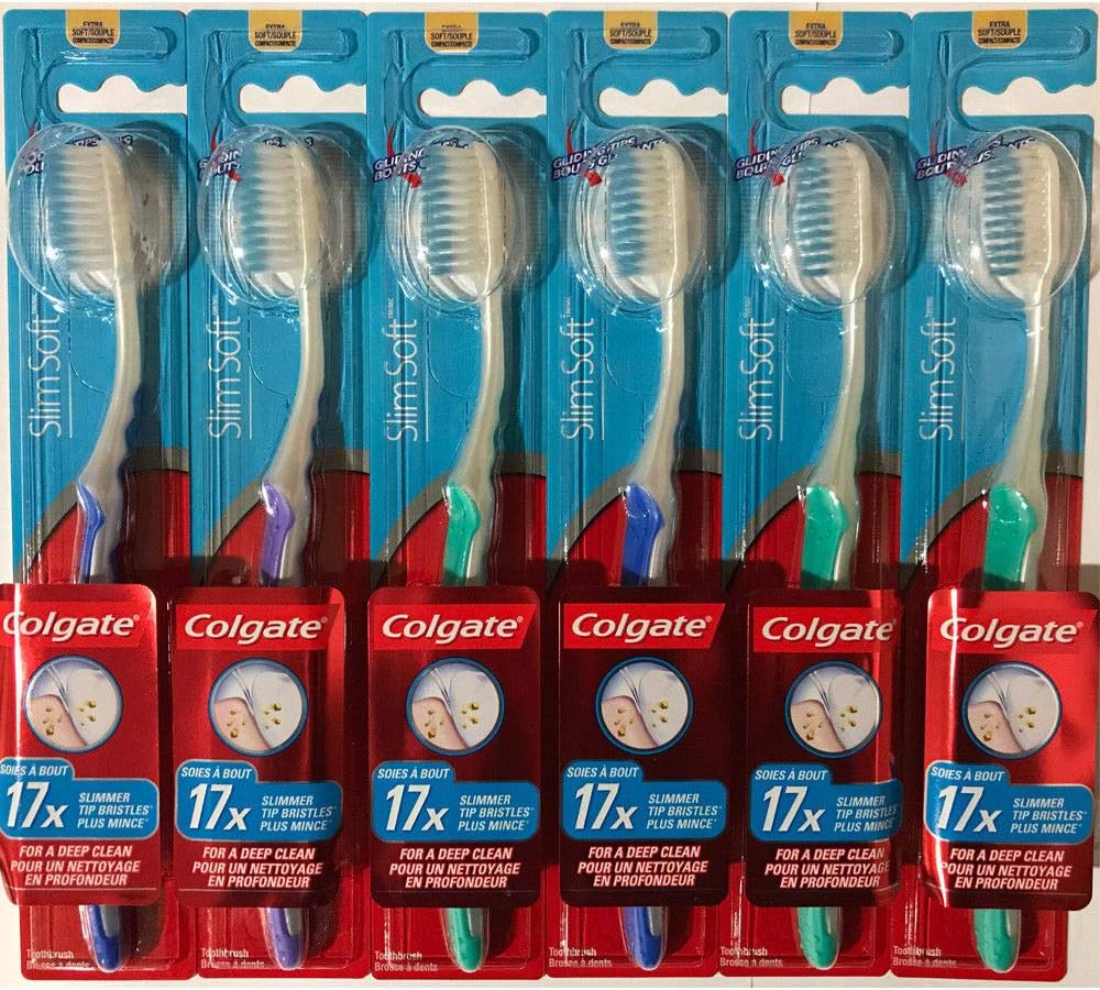 Colgate Slim Soft Gliding Tips Toot...