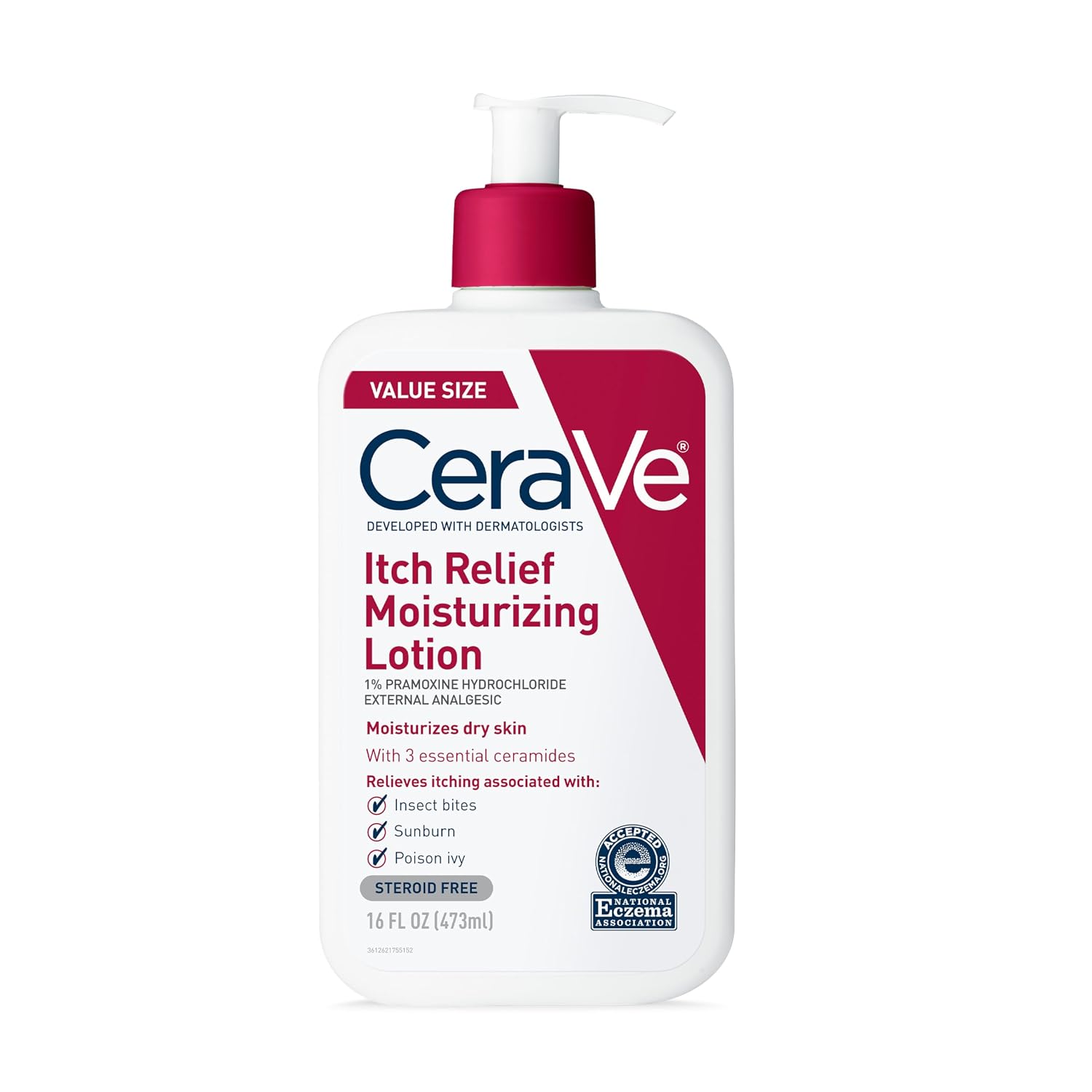 CeraVe Anti Itch Lotion, Hyaluronic...