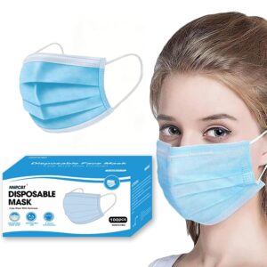 NNPCBT Blue Disposable Face Masks 1...