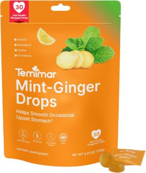 Mint-Ginger Drops, Fast-Acting Naus...