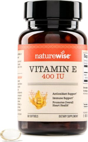 NatureWise Vitamin E 400 IU Softgel...