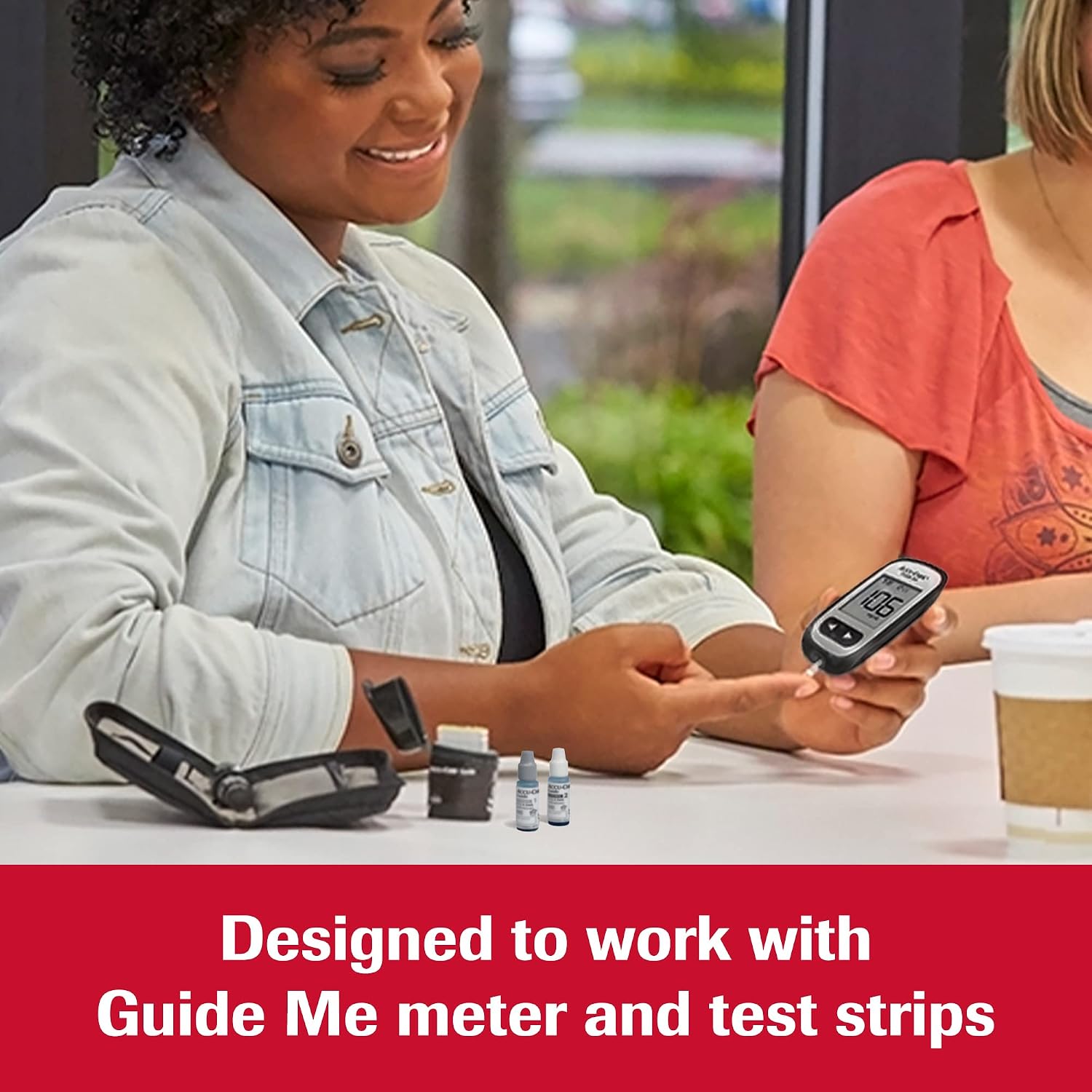 Accu-Chek Guide Diabetes Control Solution | Level 1 & 2, For Guide and Guide Me Test Meters, Diabetic Blood Glucose Monitoring - Image 4