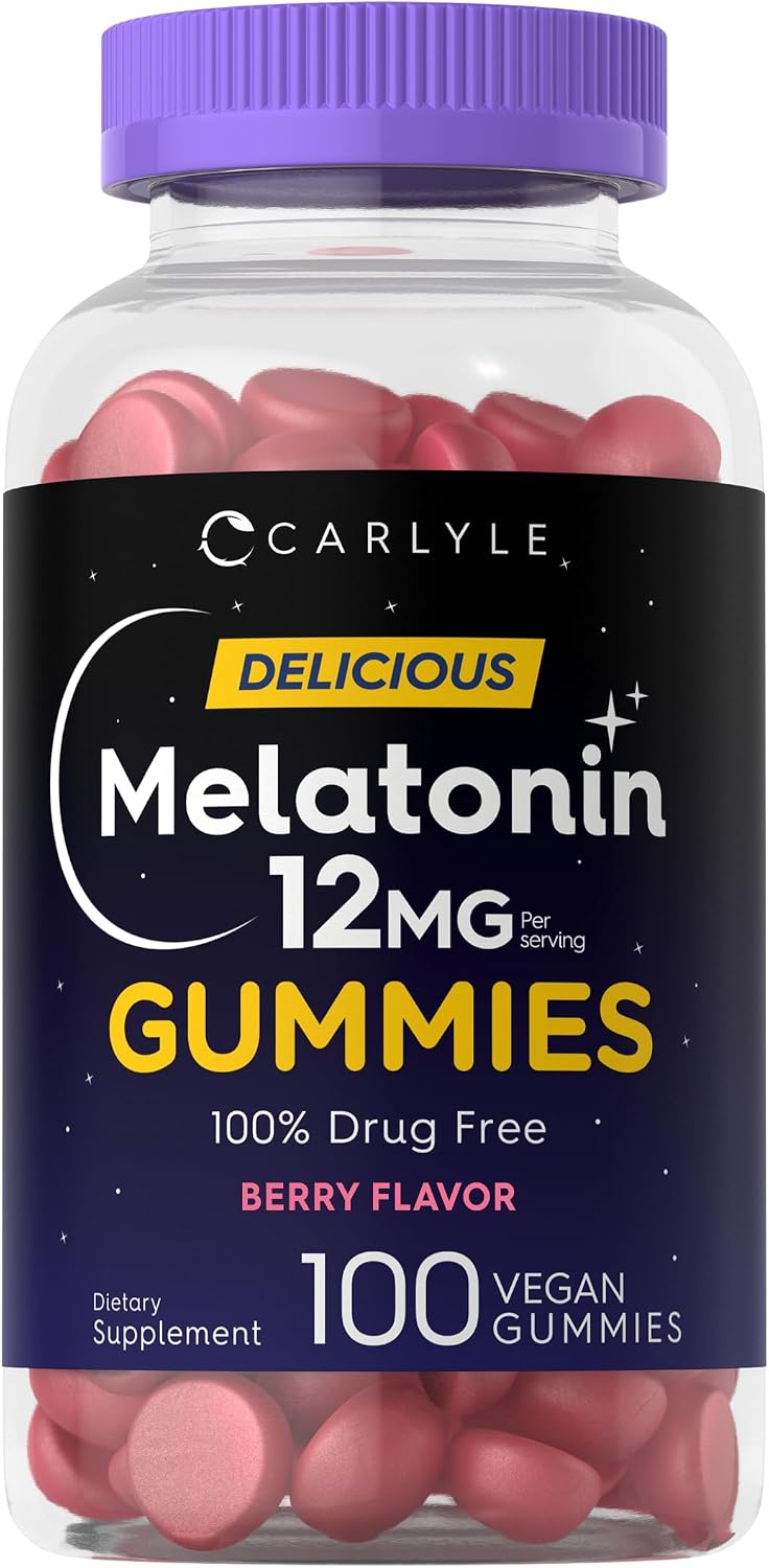 Carlyle Melatonin Gummies 12mg | 10...