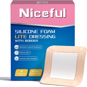 Niceful Silicone Foam Lite Dressing...