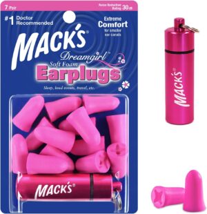 Mack’s Dreamgirl Soft Foam Earplu...