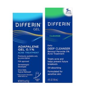 Differin Acne Kit, Adapalene Gel 0....