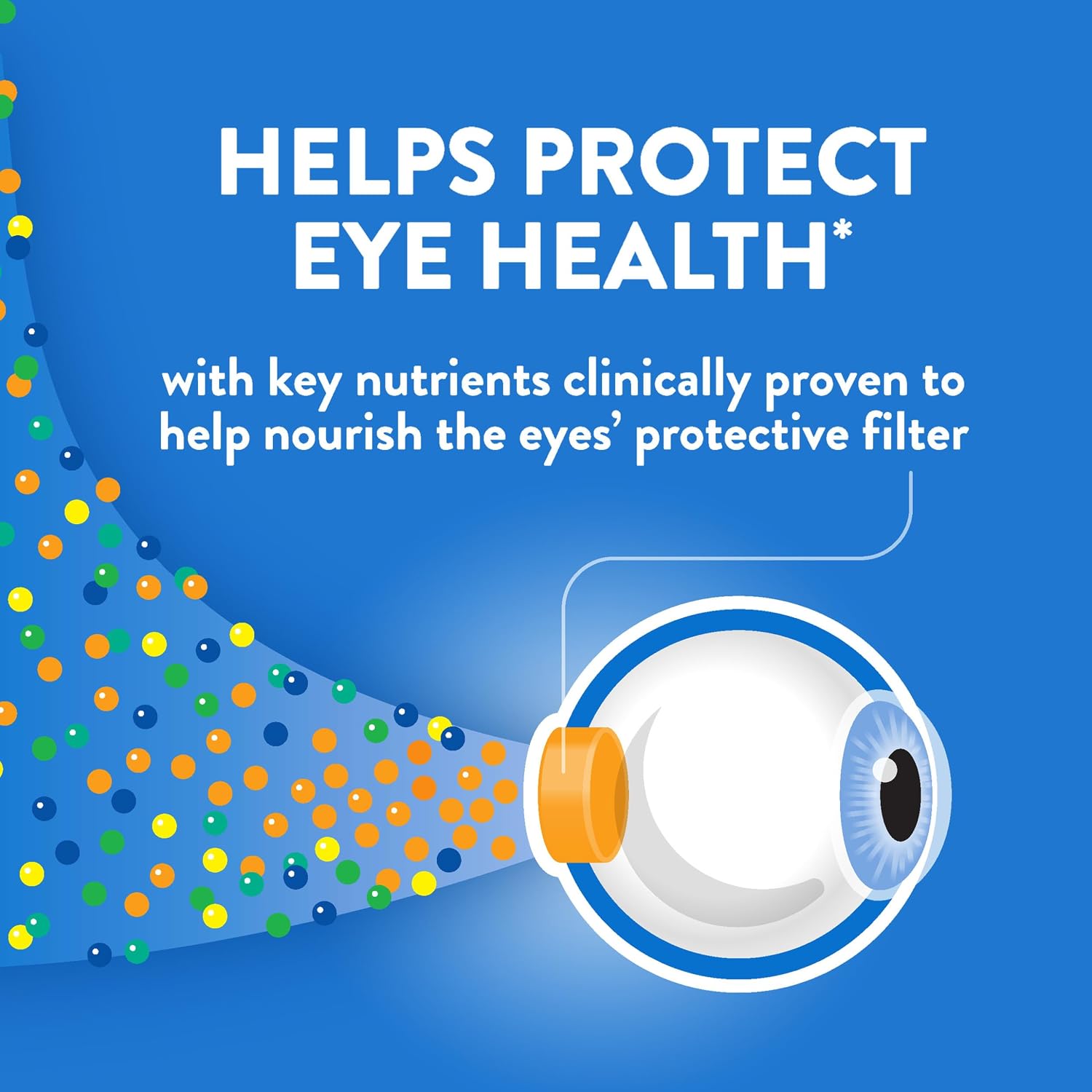 Ocuvite 50+ Eye Vitamin & Mineral Supplement, Multivitamin for Vision & Ocular Health with Omega-3, Zinc, Vitamins C & E, Lutein & Zeaxanthin, Zinc Supplements for Women and Men, 90 Softgels - Image 4