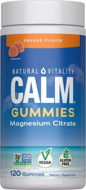 Natural Vitality Calm Magnesium Gum...