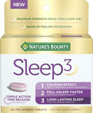 Nature’s Bounty Sleep3 Melato...