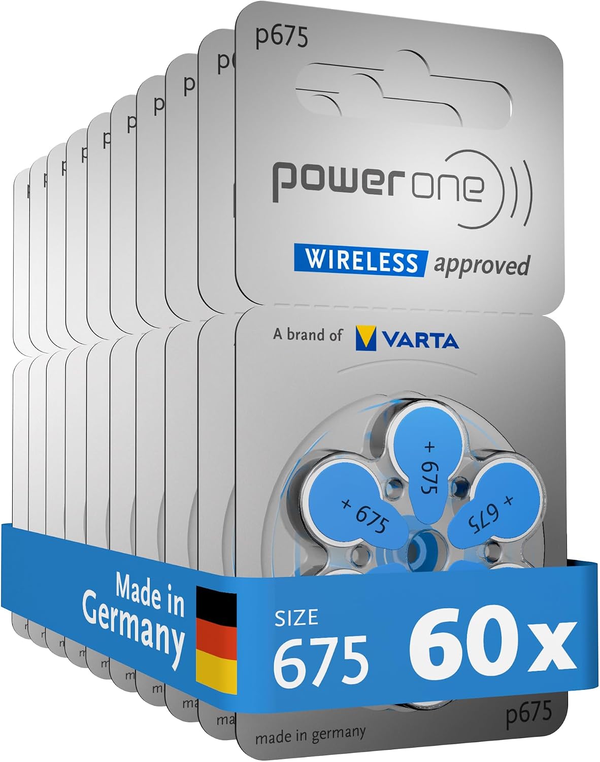 Powerone size 675 Hearing Aid Batte...