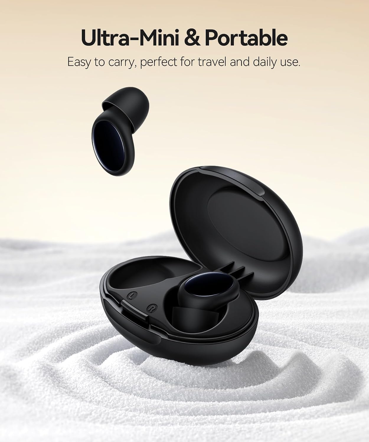 45dB Ear Plugs for Sleeping Noise Cancelling Ear Plugs for Noise Reduction & Snoring, Concerts, Earplugs for Sleep,Sider Sleepers Airplane, Silicone Earplugs Reusable Concert Ear Plug - Image 6