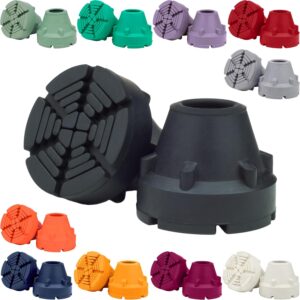 Black Crutch Tips & Cane Tip (...