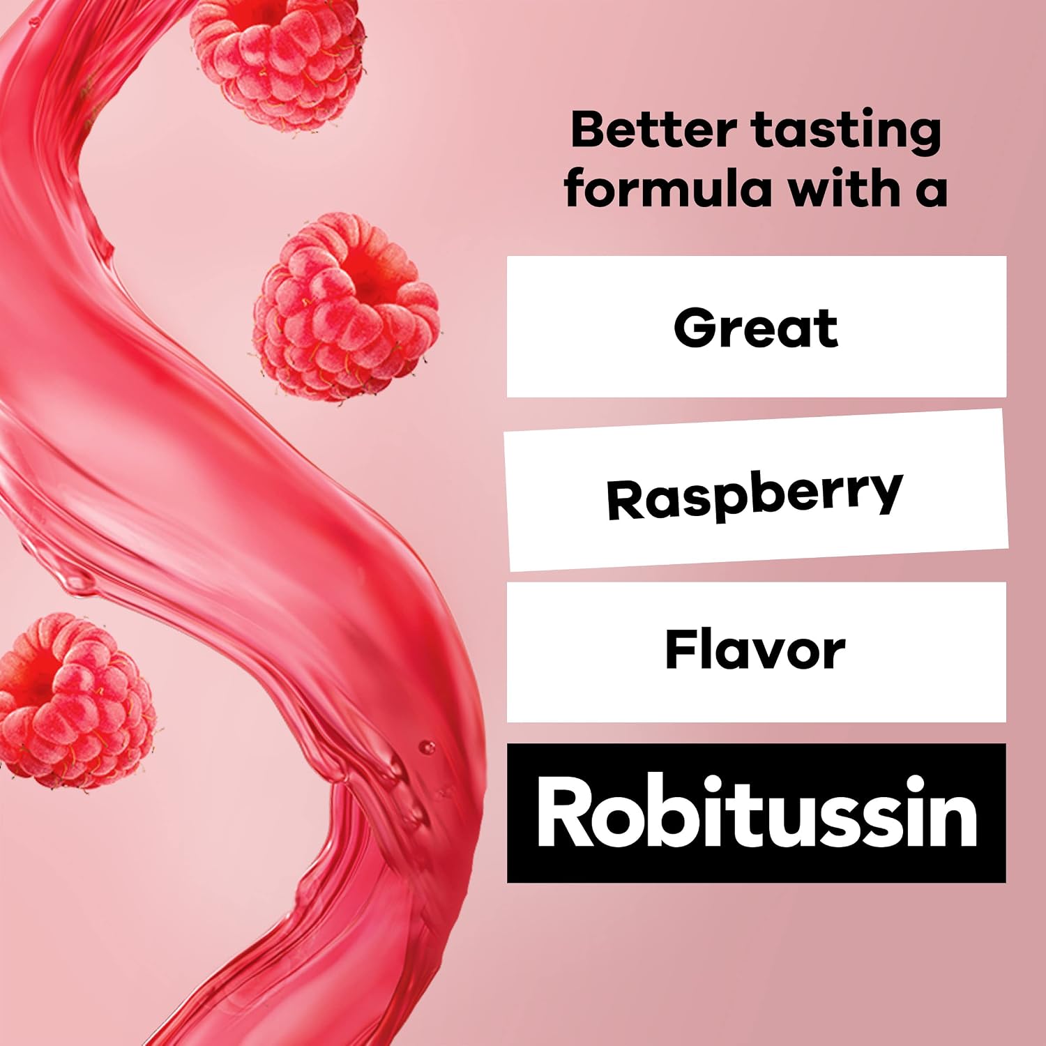 Robitussin DM Cough and Chest Congestion, Raspberry, 8 fl oz | Adult Cough Suppressant and Expectorant, Cough Plus Chest Congestion, Thins and Loosens Mucus, Fast and Effective Relief - Image 4