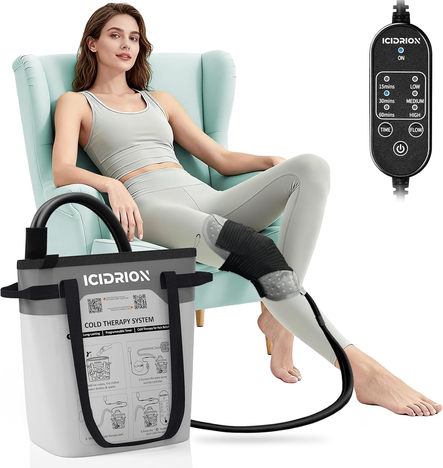 Quiet Ice Machine for Knee After Su...