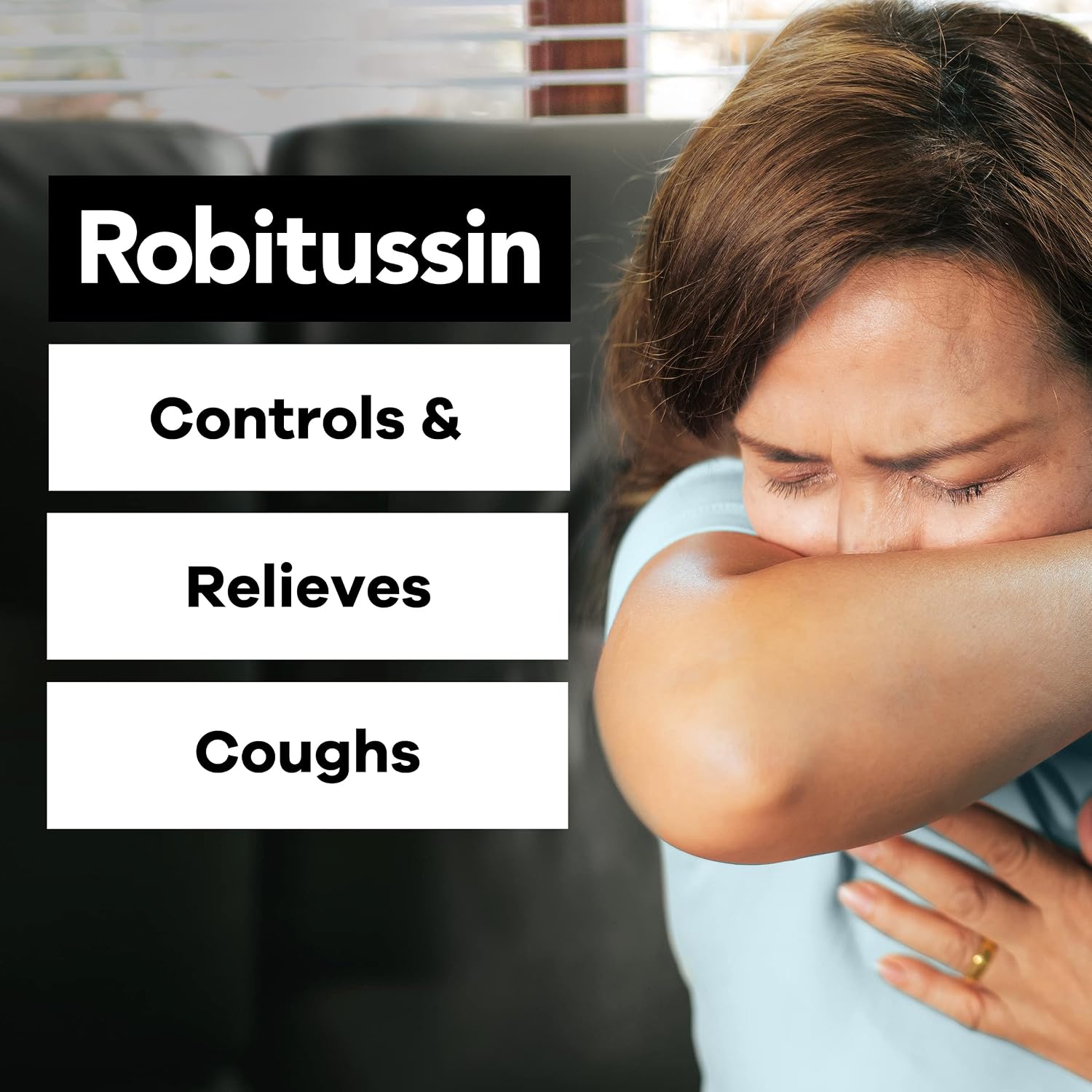 Robitussin DM Cough and Chest Congestion, Raspberry, 8 fl oz | Adult Cough Suppressant and Expectorant, Cough Plus Chest Congestion, Thins and Loosens Mucus, Fast and Effective Relief - Image 2